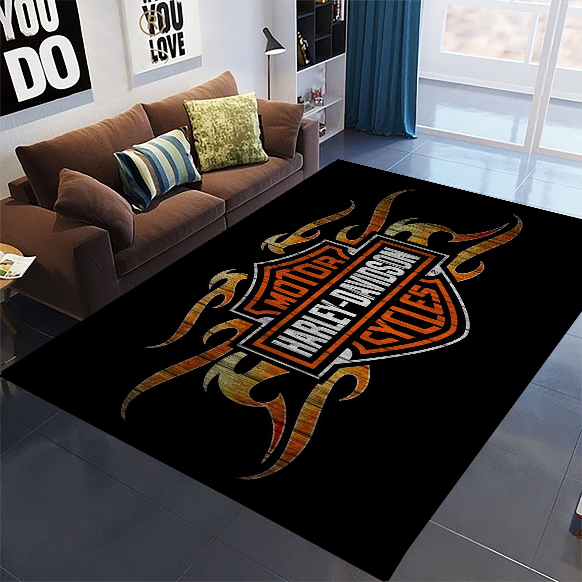 Harley Davidson Rug