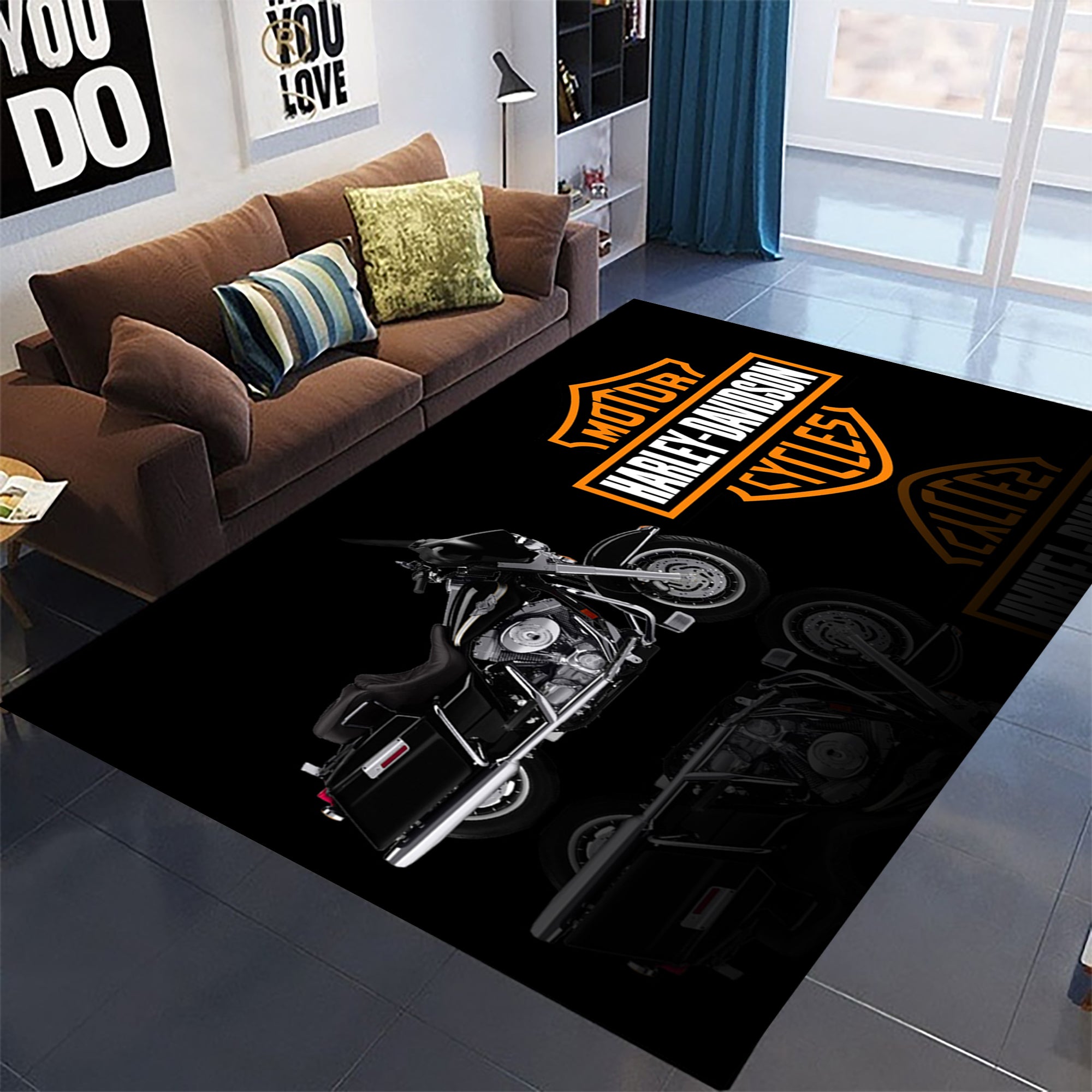 Harley Davidson Rug
