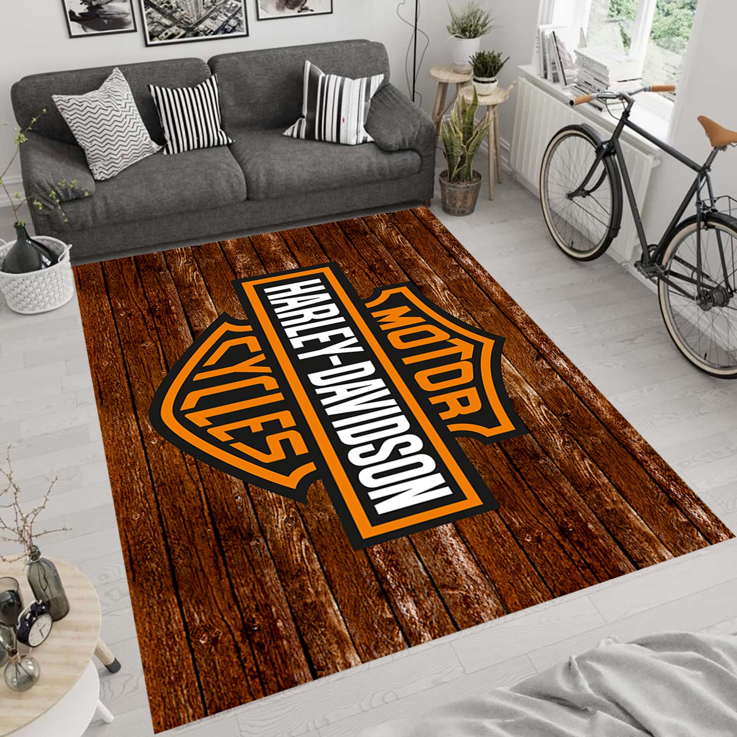 Harley Davidson Rug