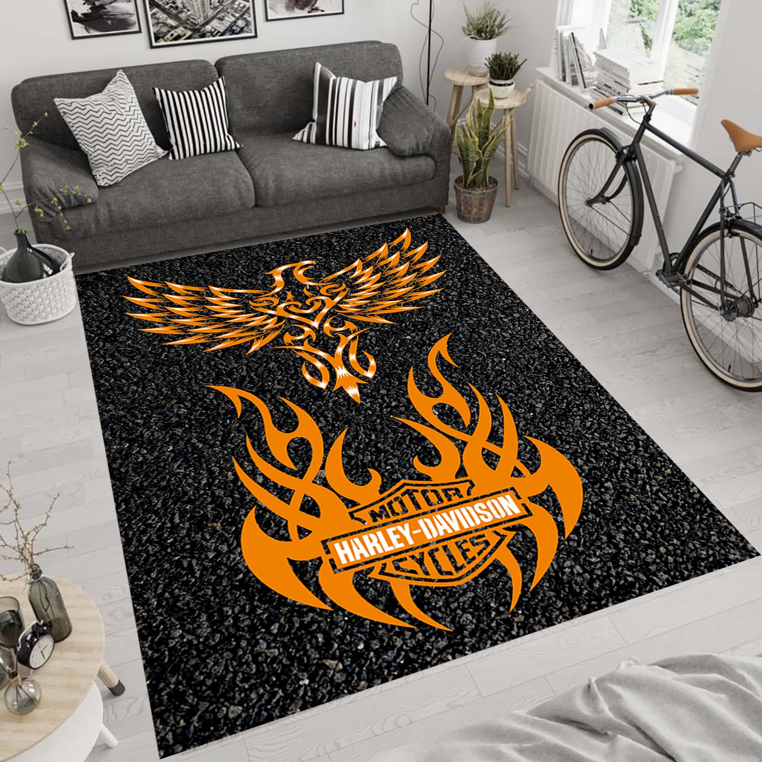 Harley Davidson Rug