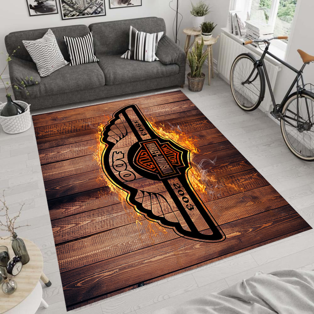 Harley Davidson Rug