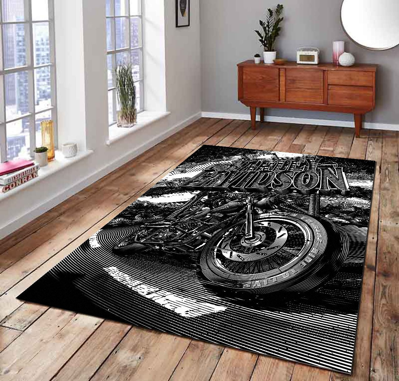 Harley Davidson Rug