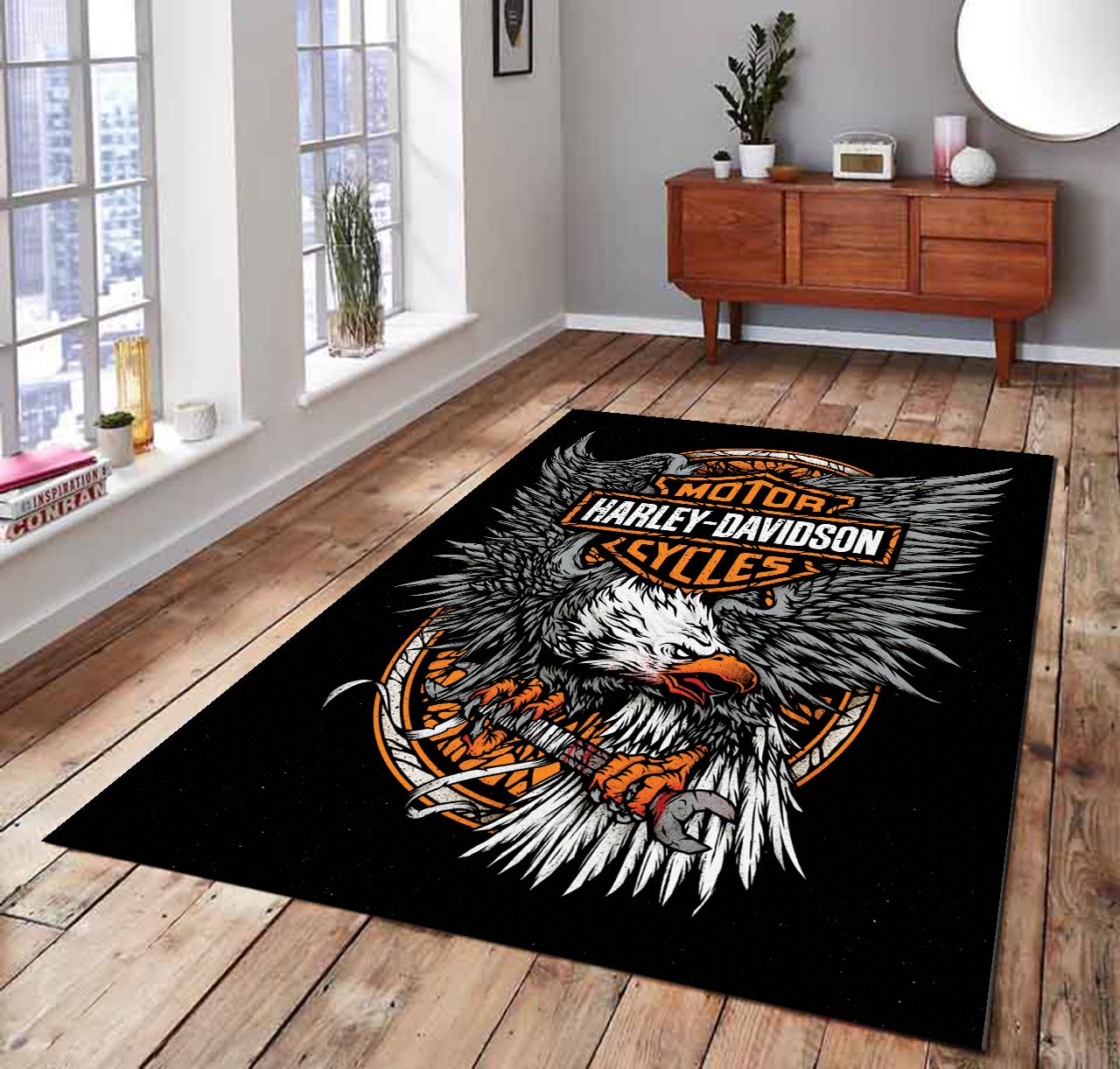 Harley Davidson Rug
