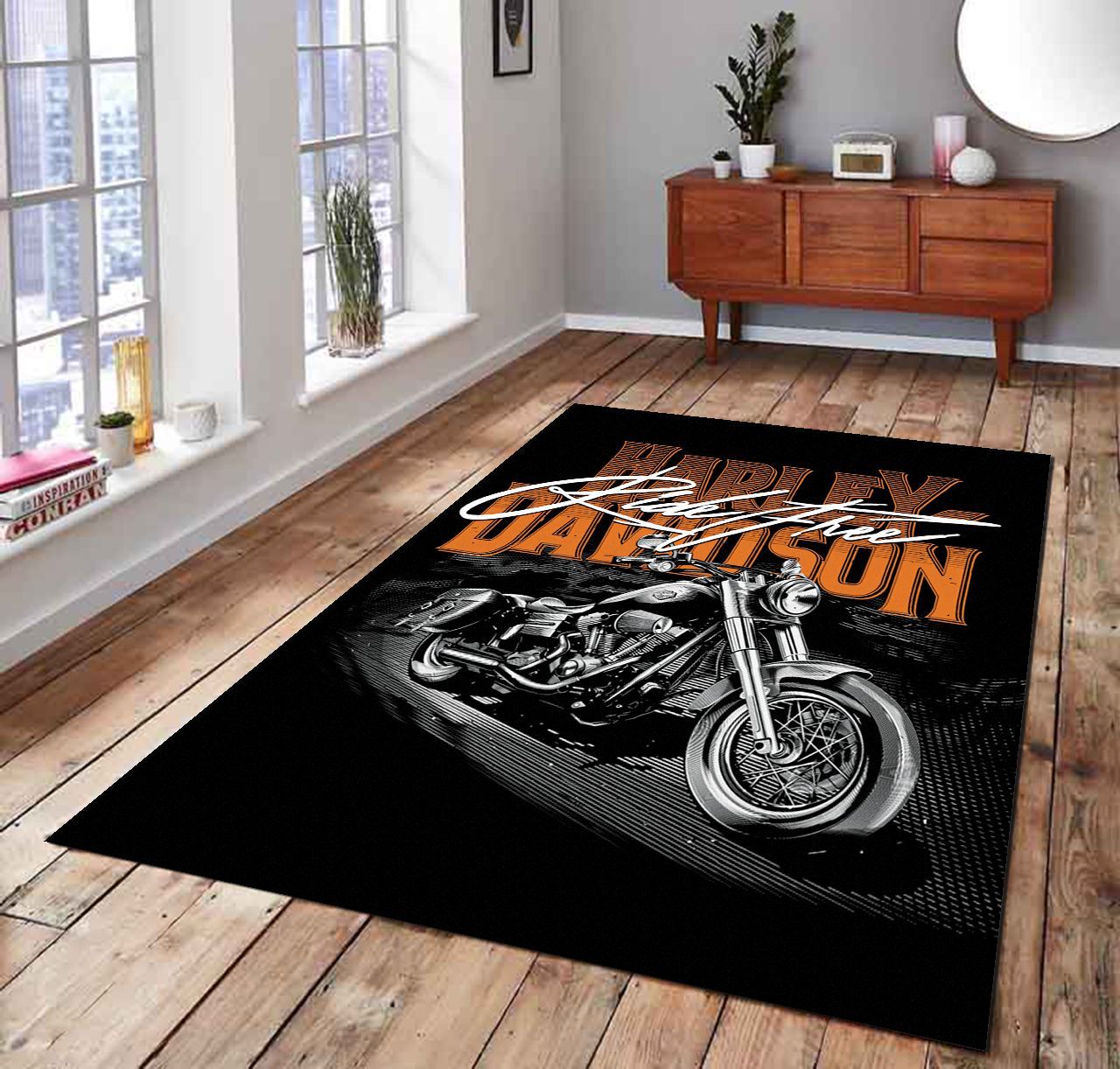 Harley Davidson Rug