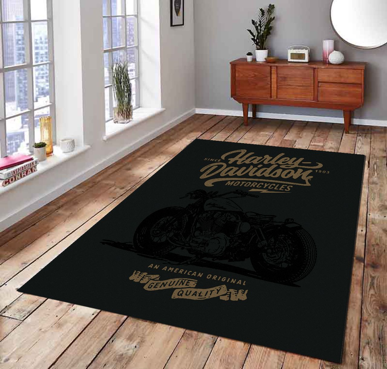 Harley Davidson Rug