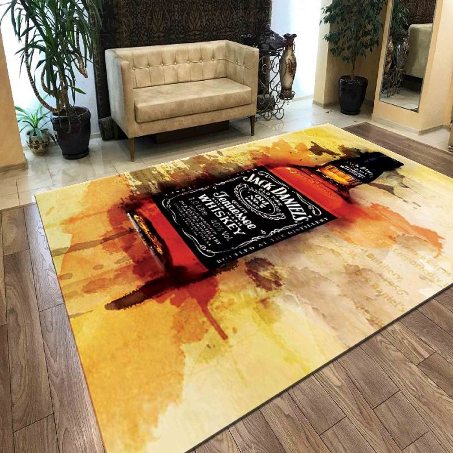 Jack Daniels Rug