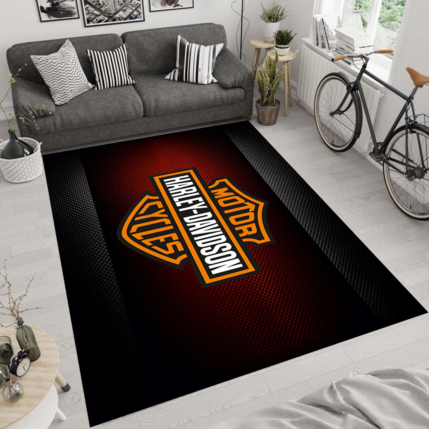 Harley Davidson Rug