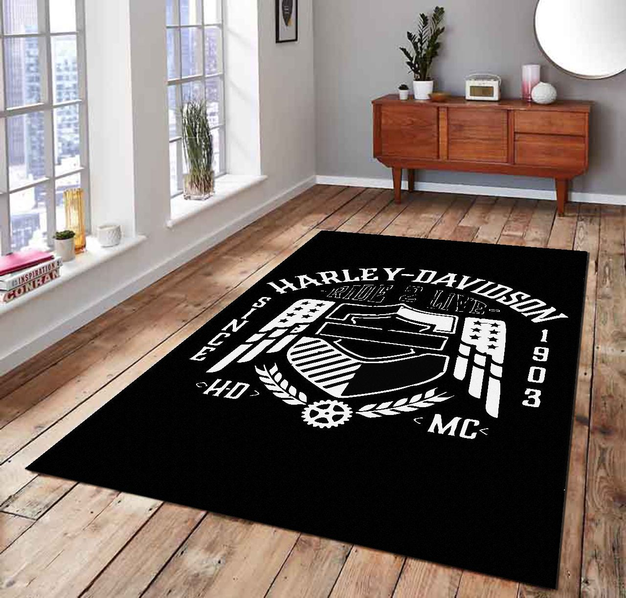 Harley Davidson Rug