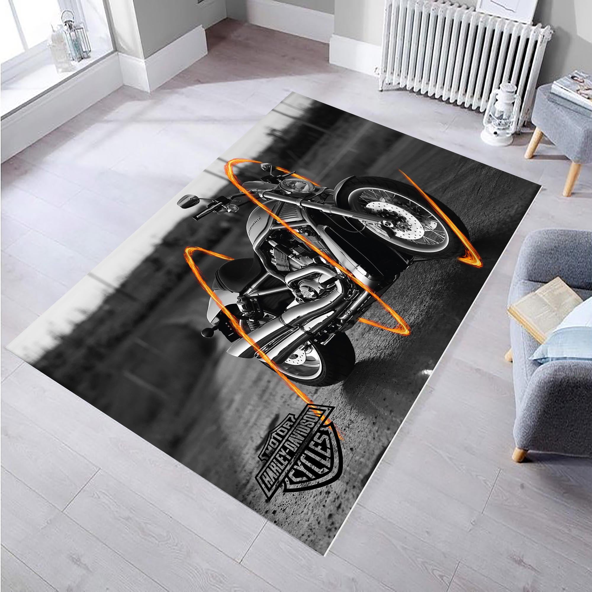 Harley Davidson Rug