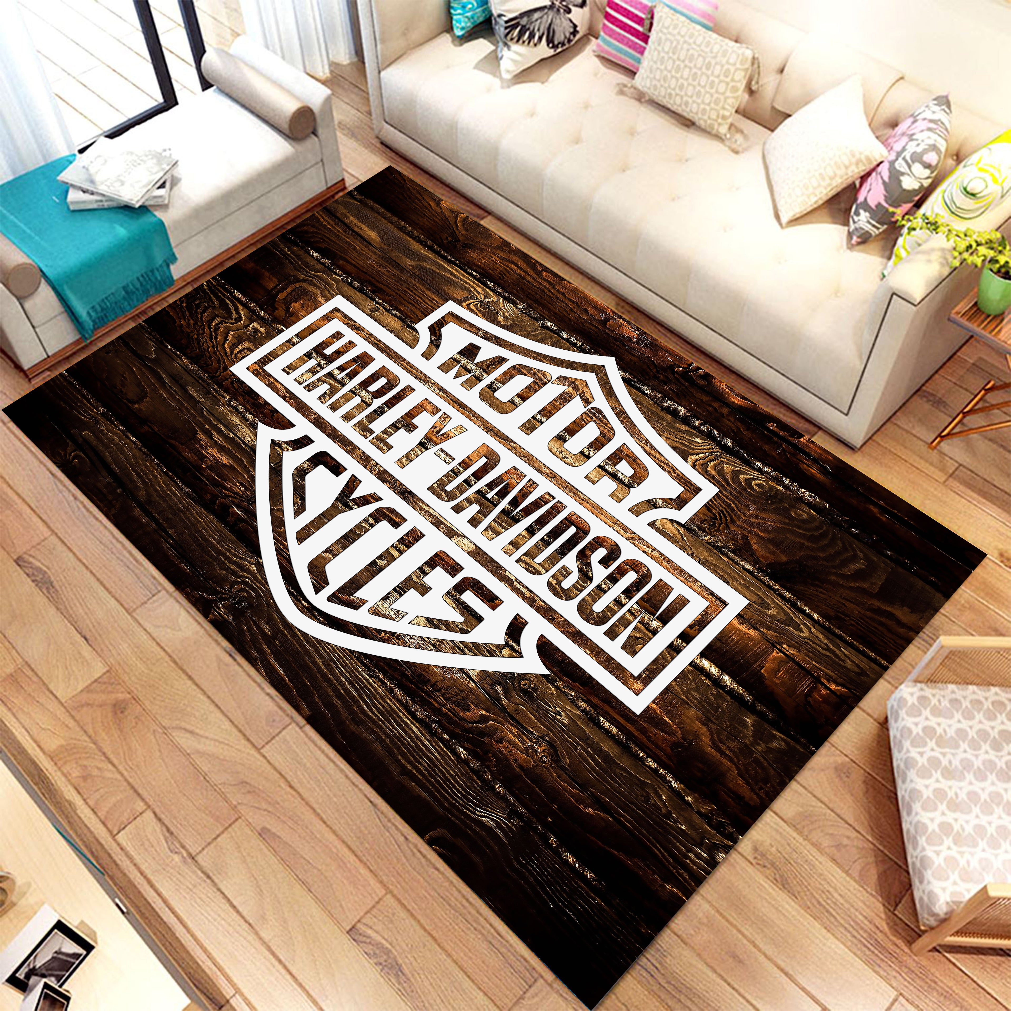 Harley Davidson Rug