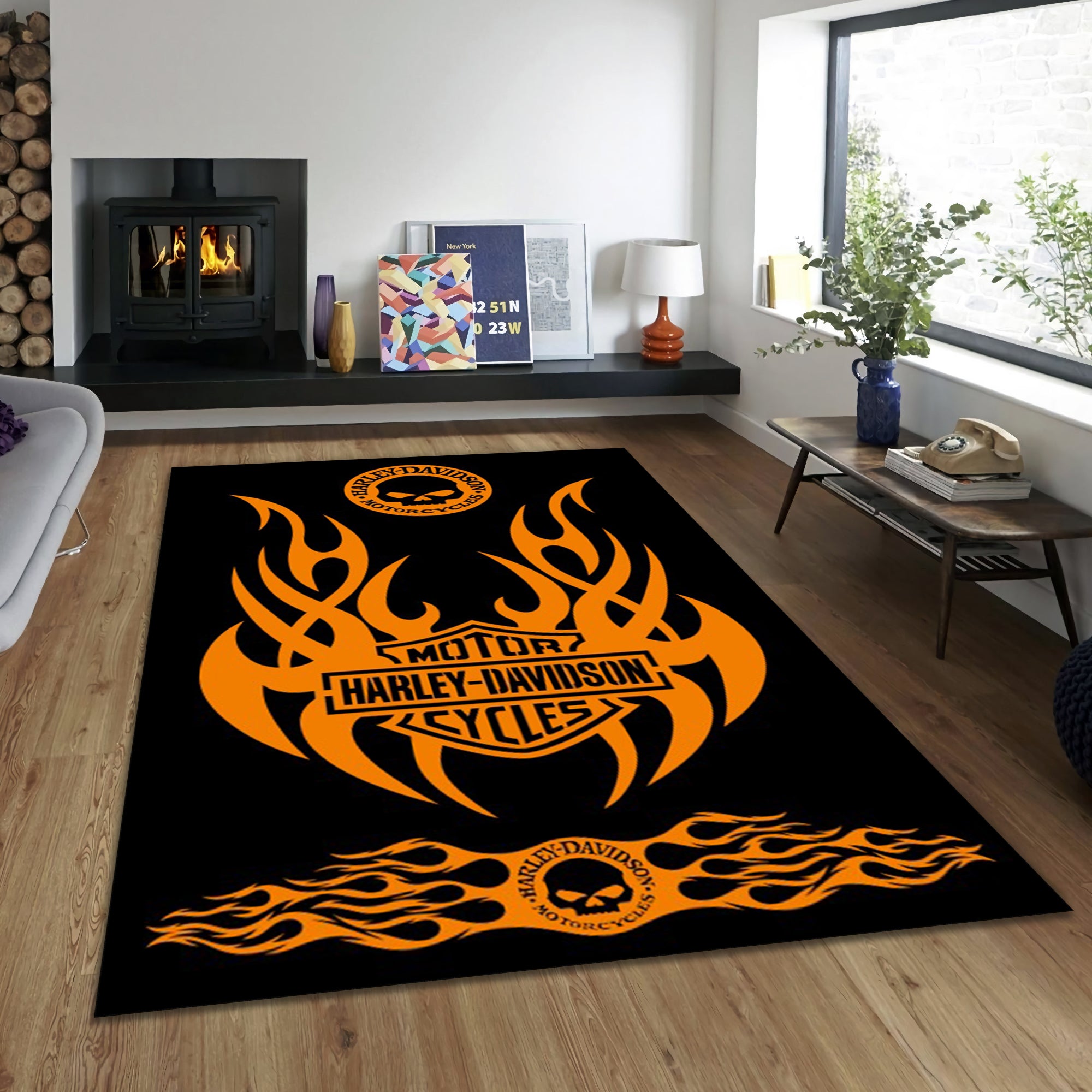 Harley Davidson Rug