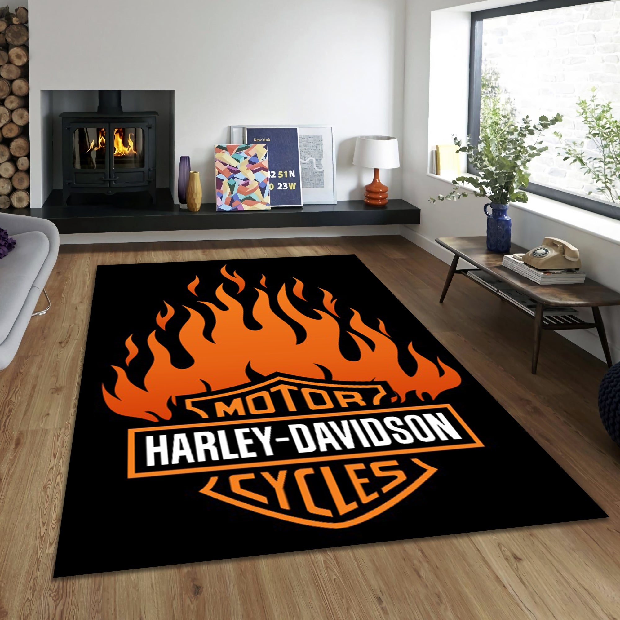 Harley Davidson Rug