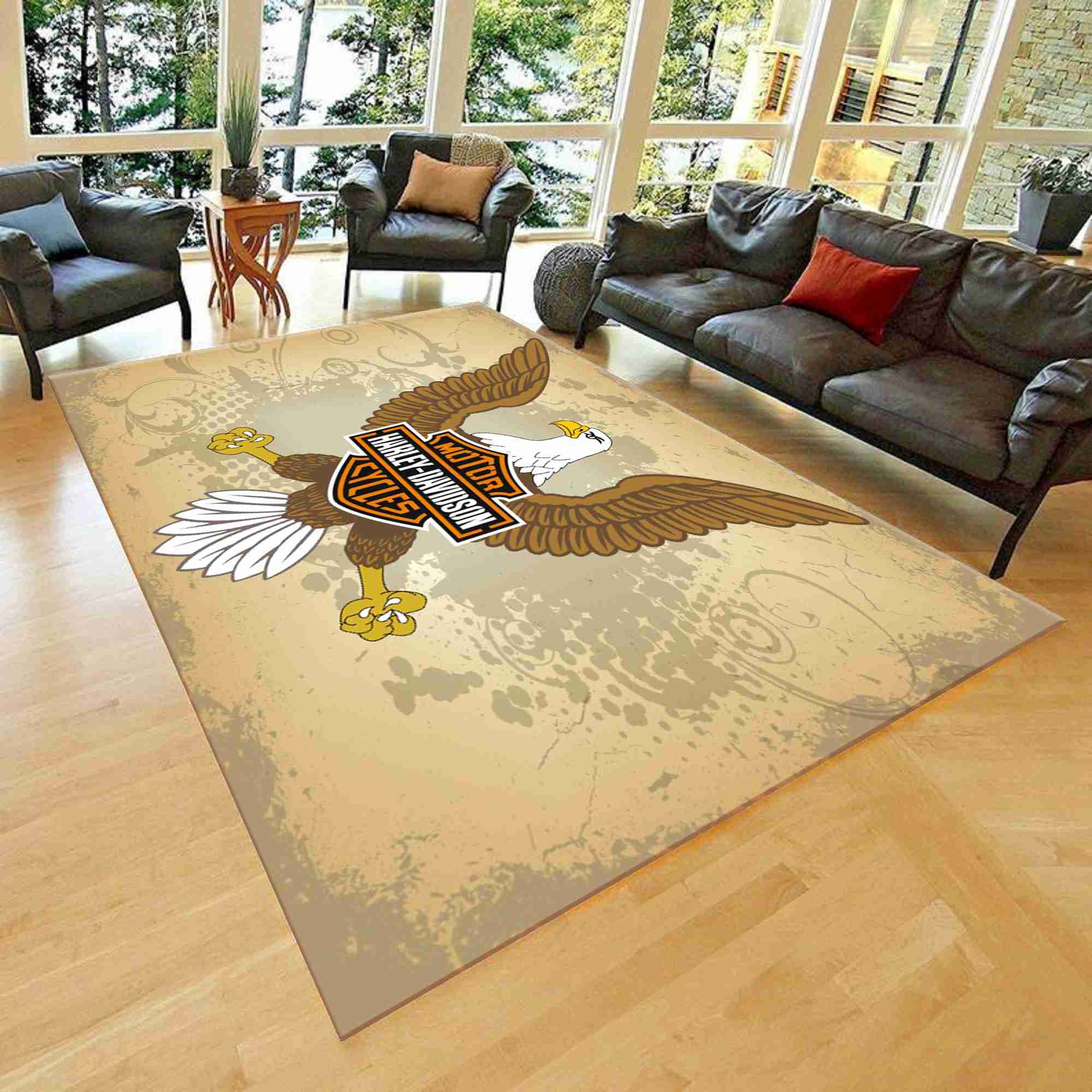 Harley Davidson Rug