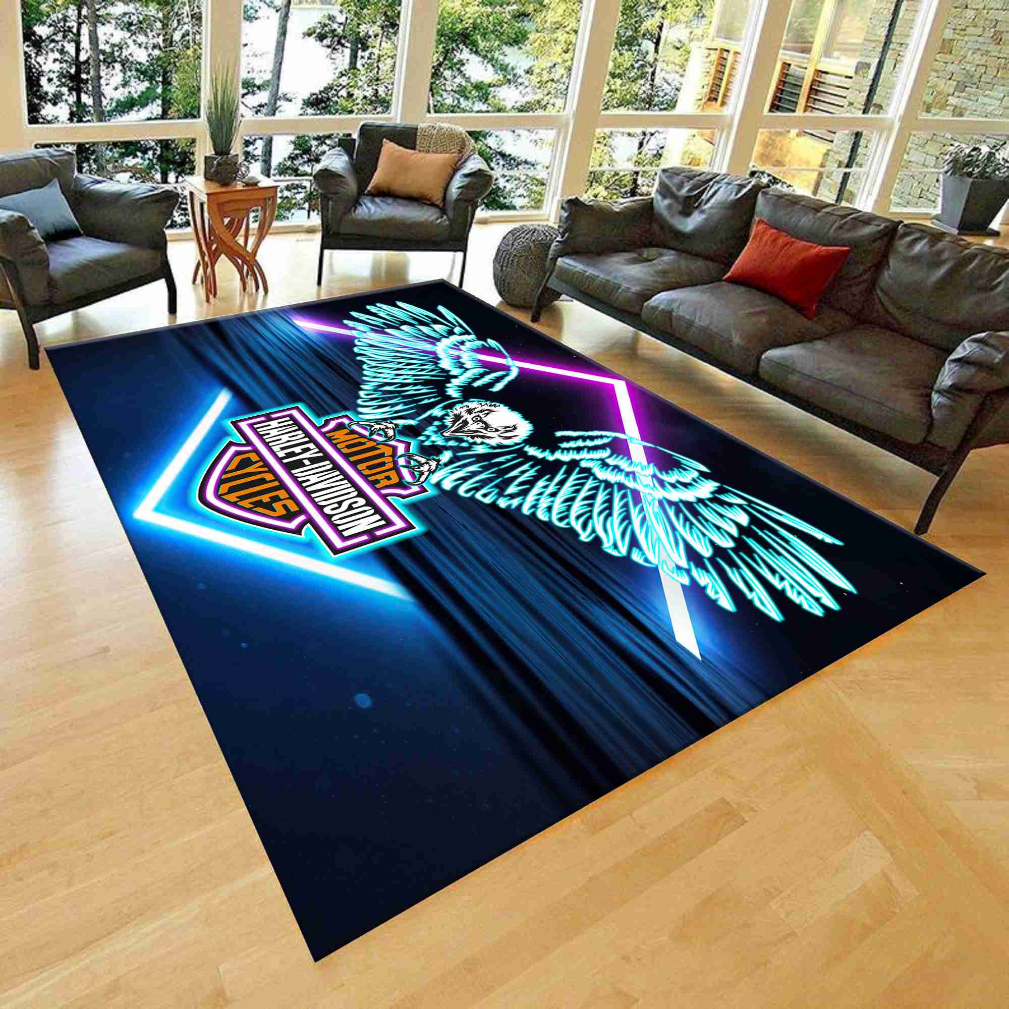 Harley Davidson Rug