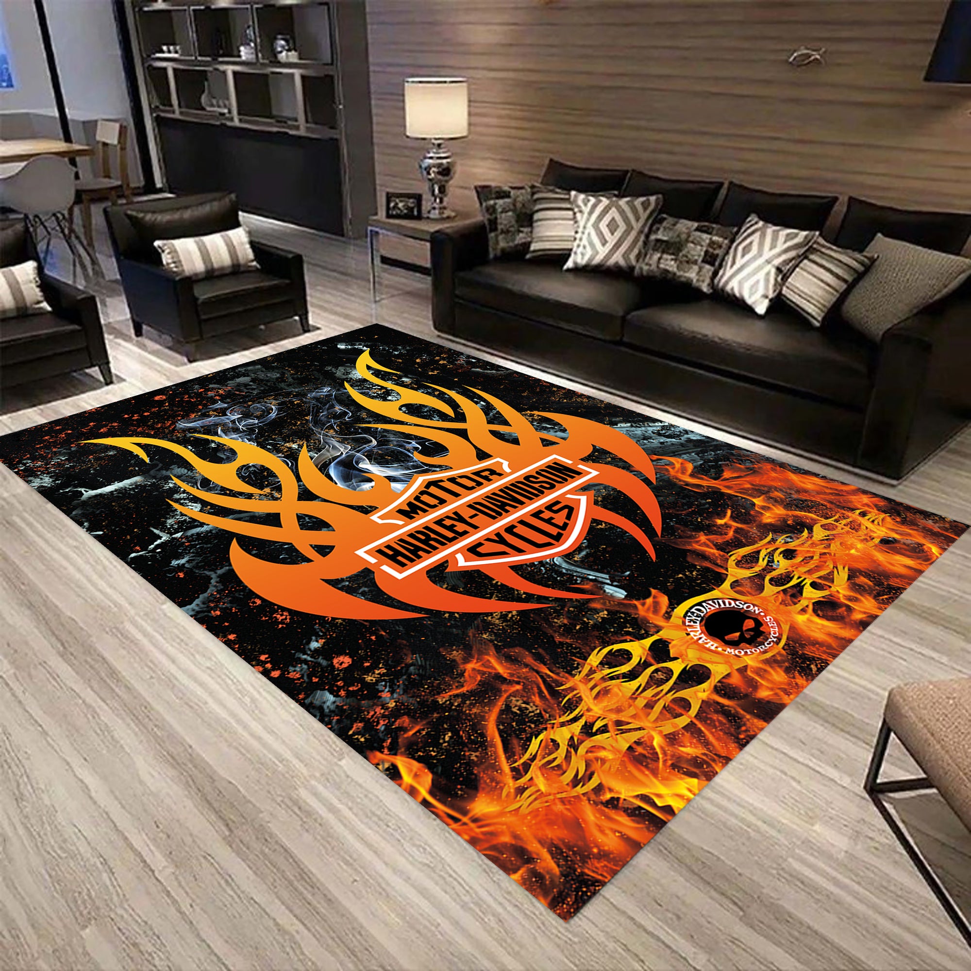 Harley Davidson Rug