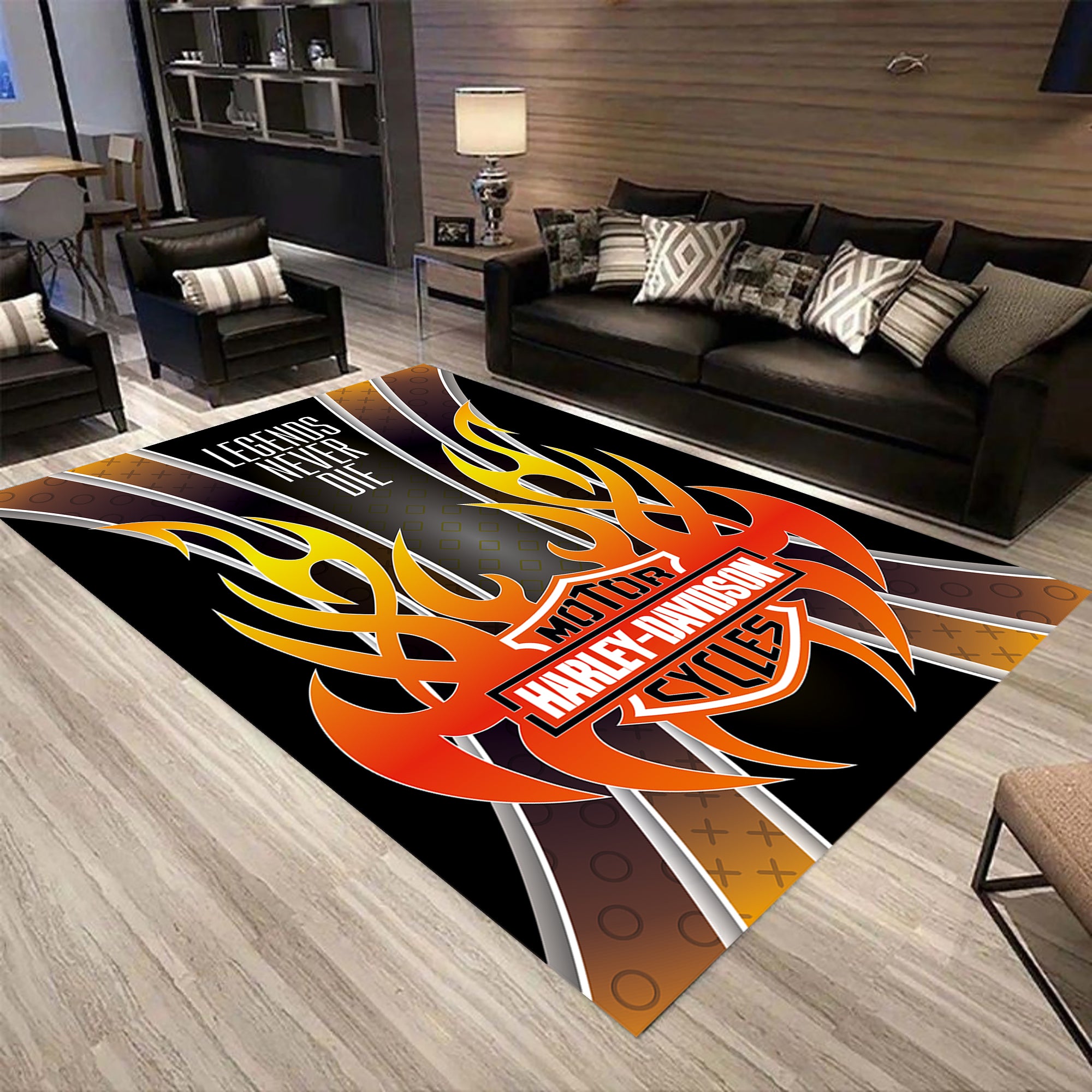 Harley Davidson Rug