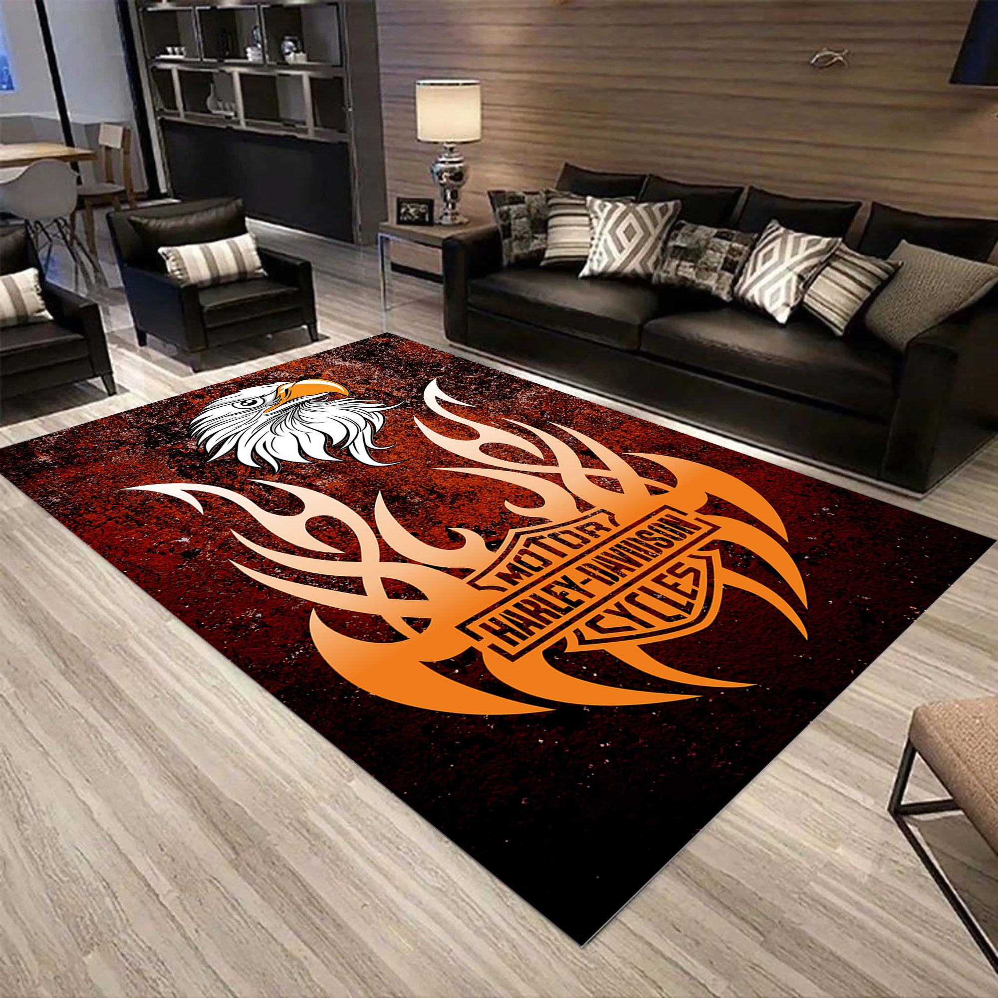 Harley Davidson Rug