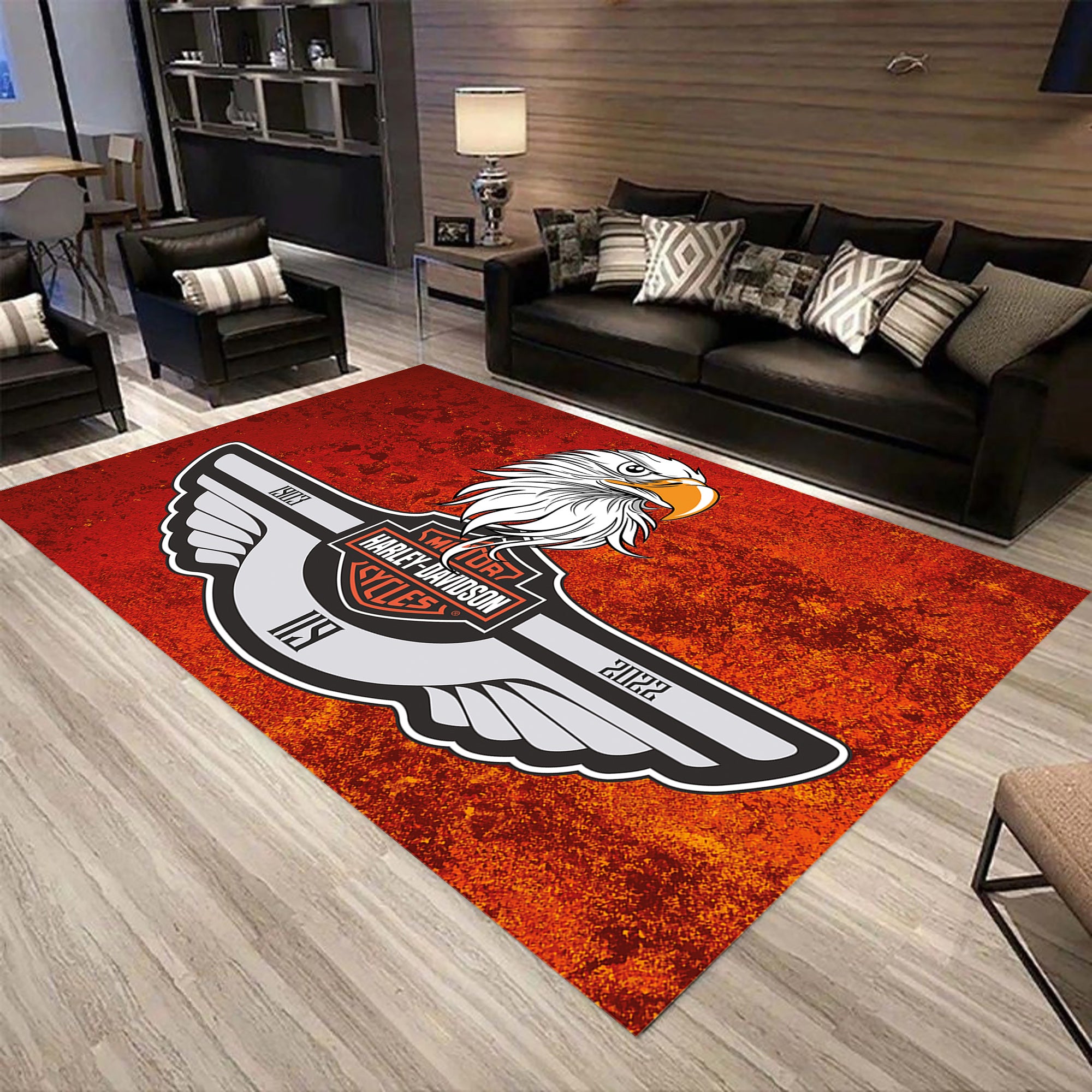 Harley Davidson Rug