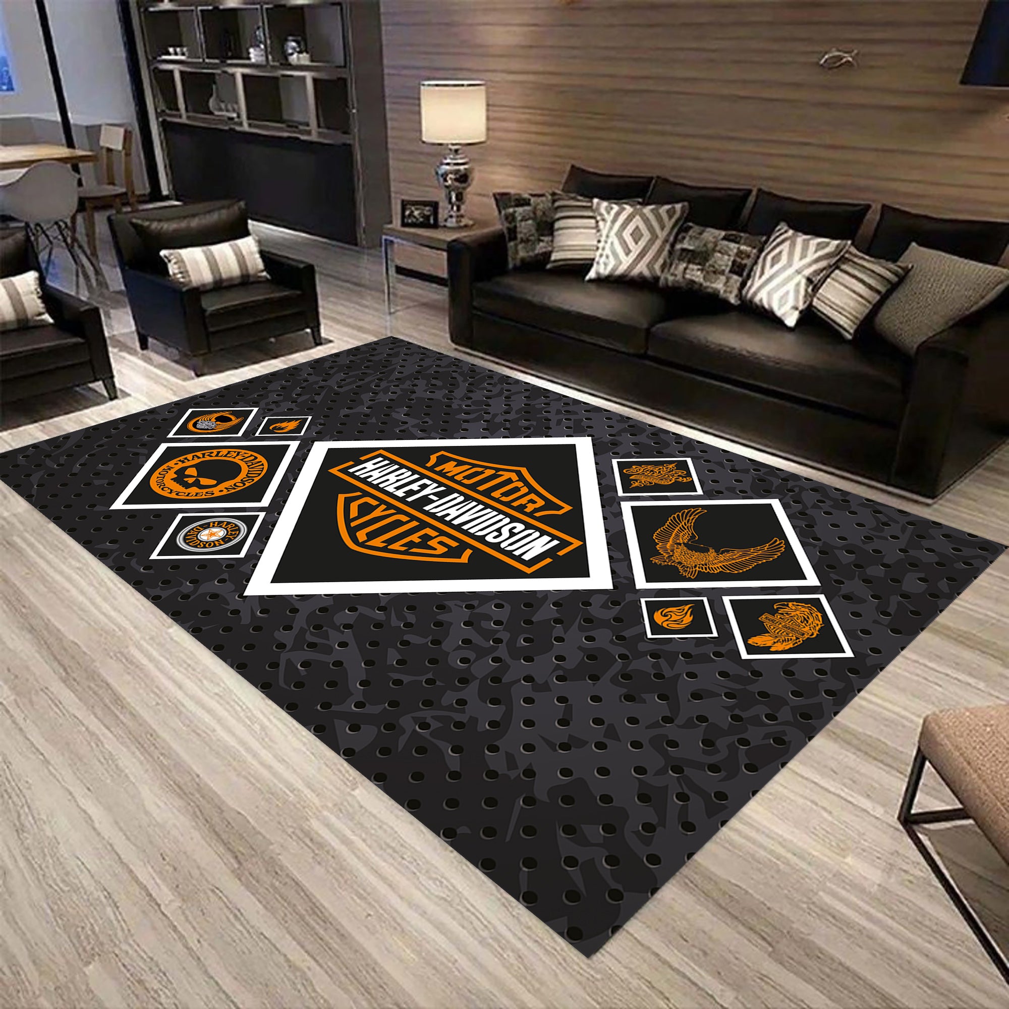 Harley Davidson Rug
