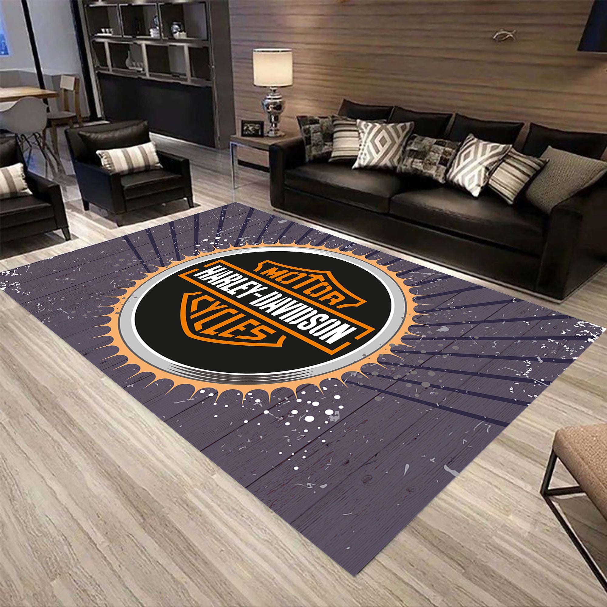 Harley Davidson Rug