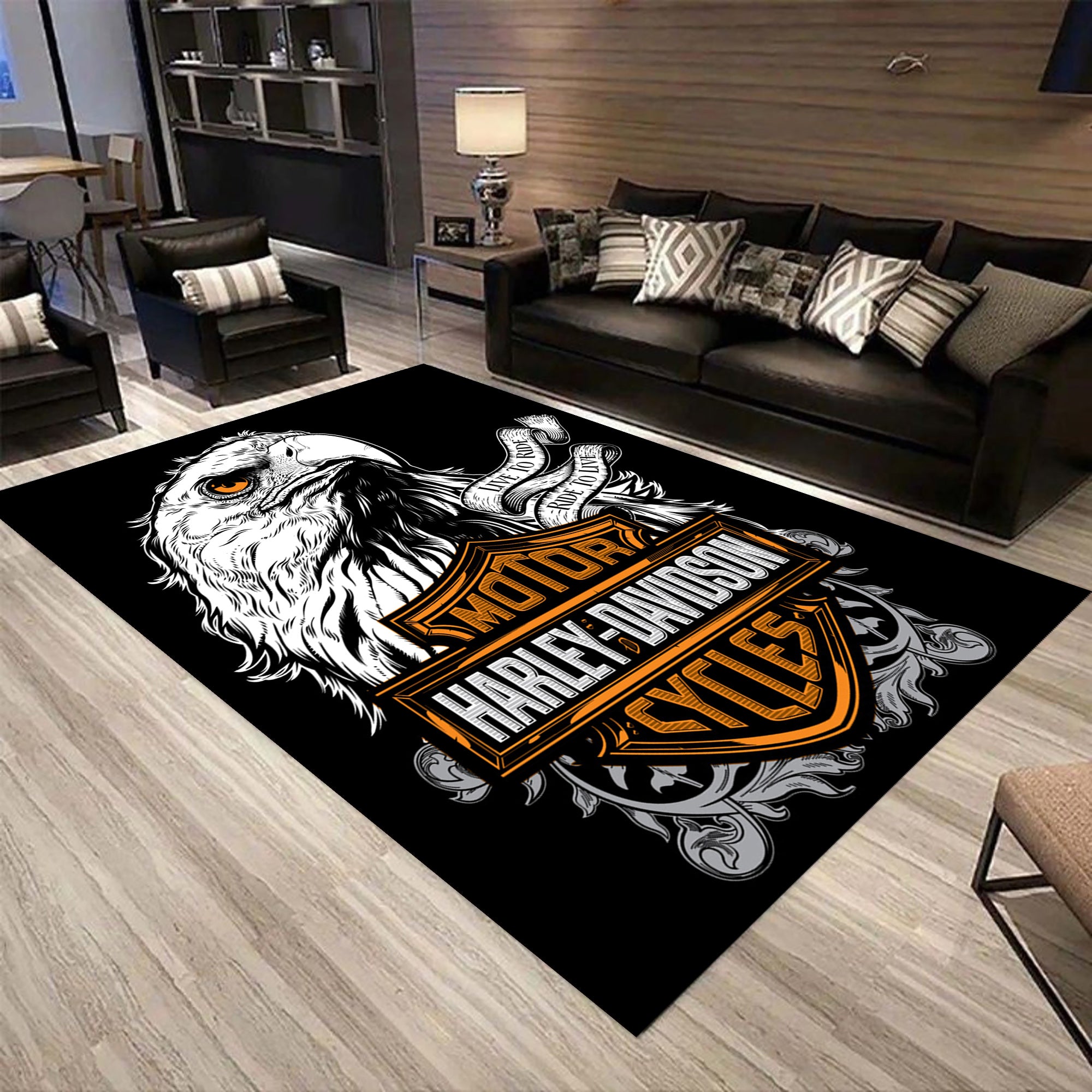Harley Davidson Rug