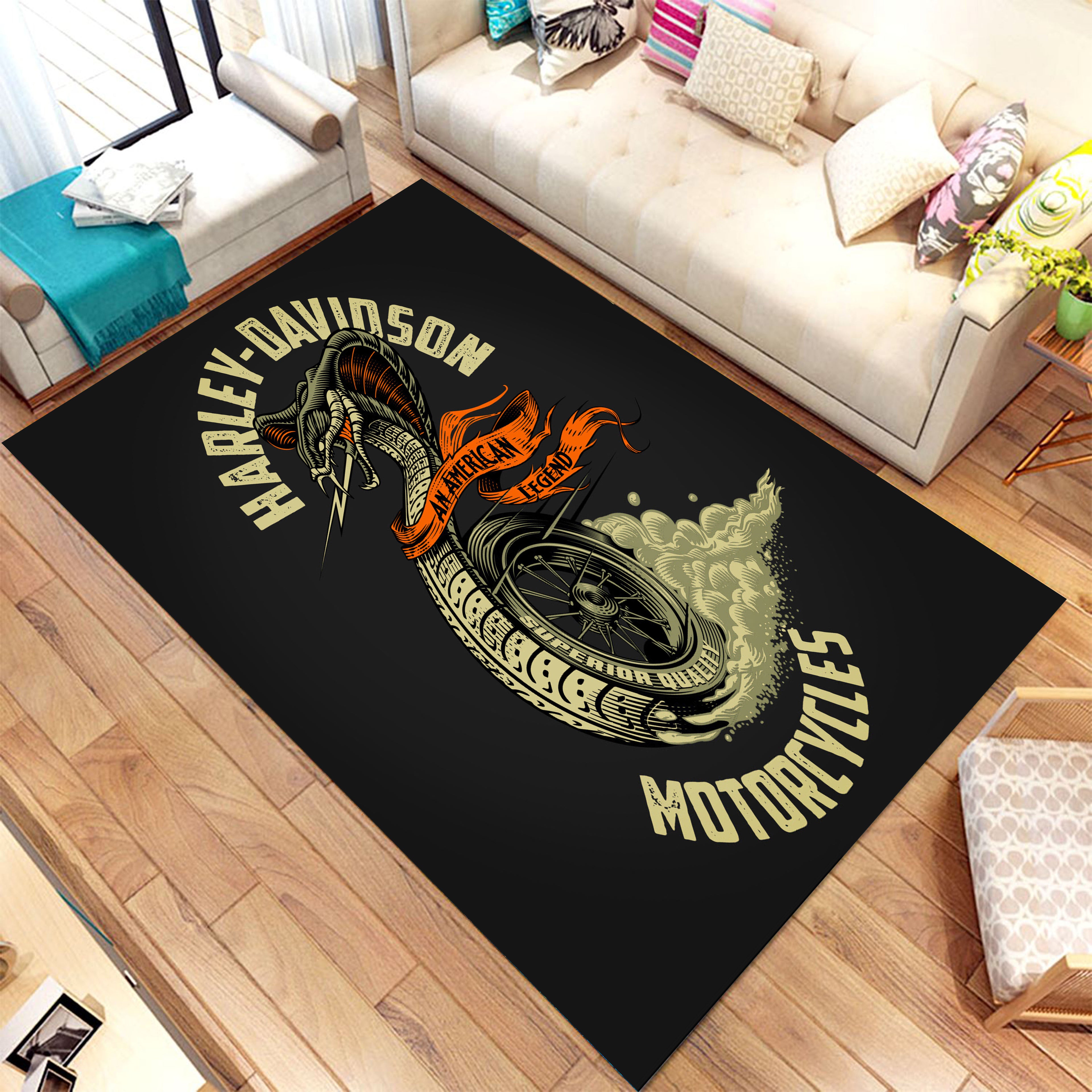 Harley Davidson Rug