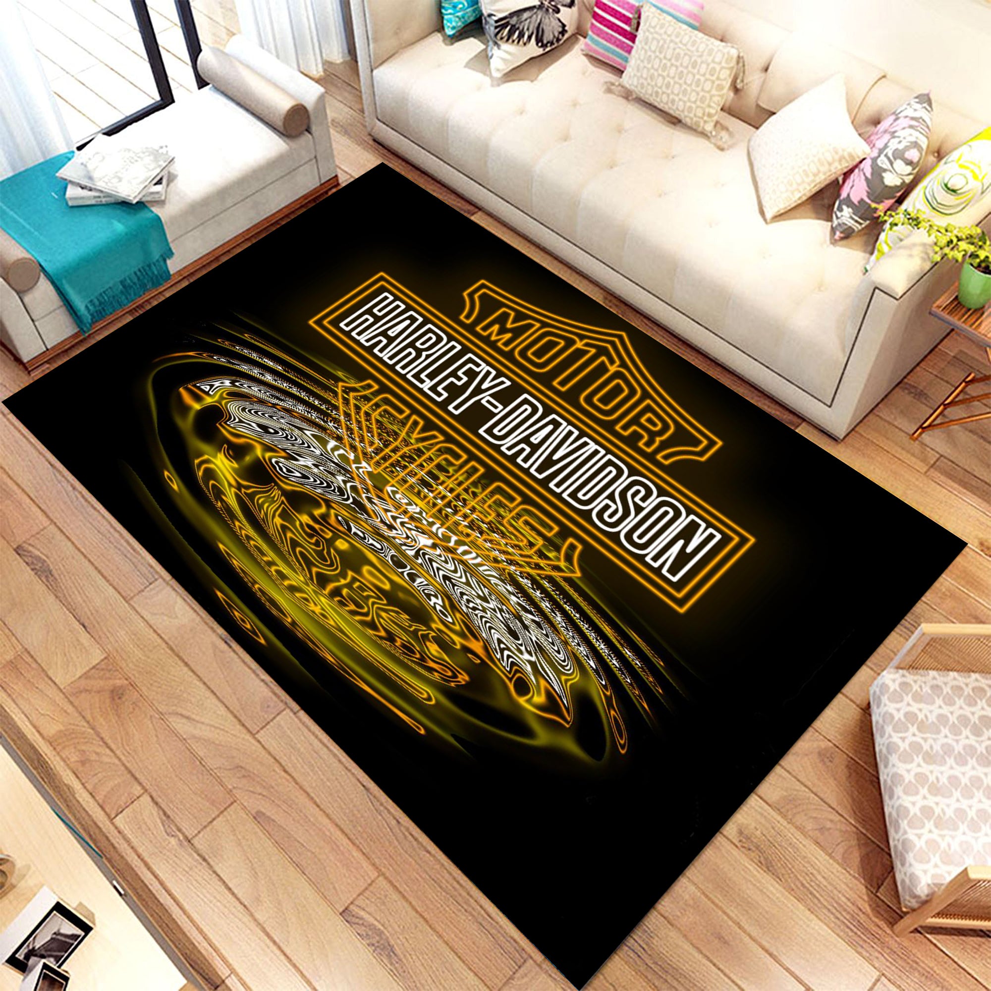 Harley Davidson Rug
