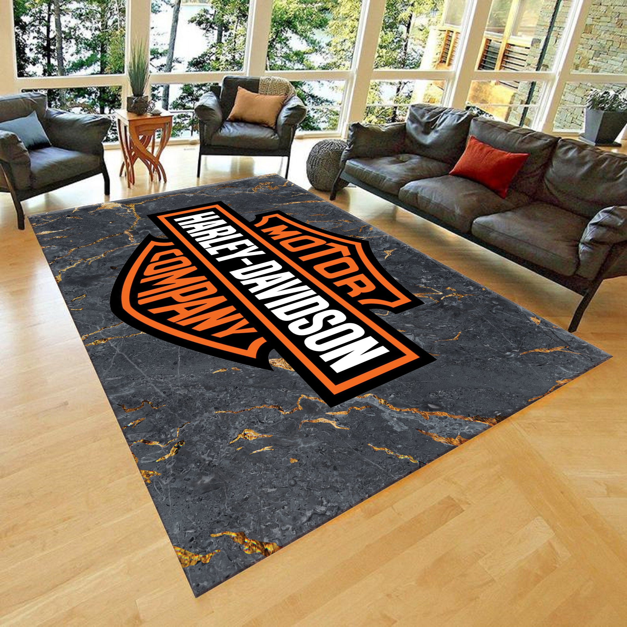 Harley Davidson Rug
