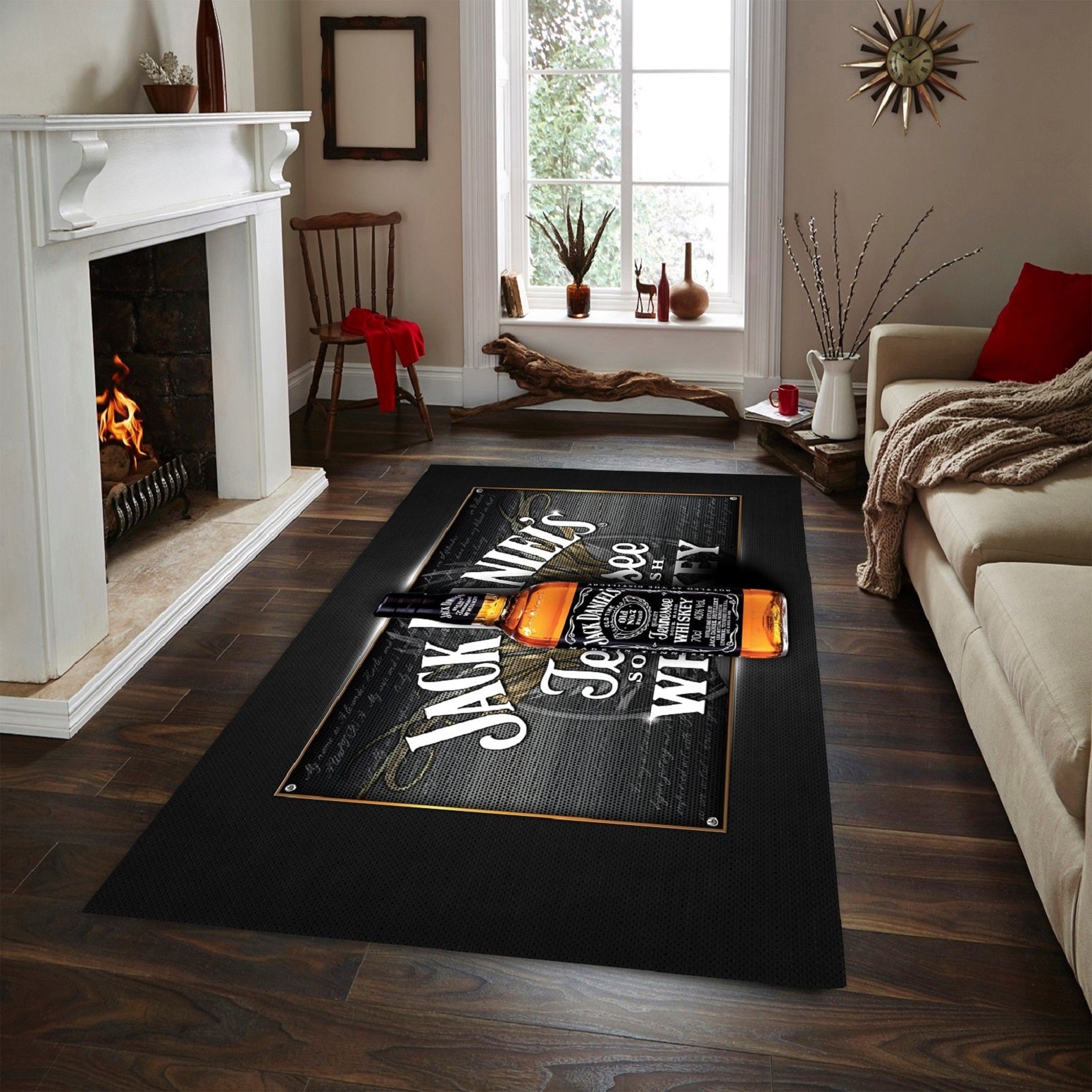 Jack Daniels Rug