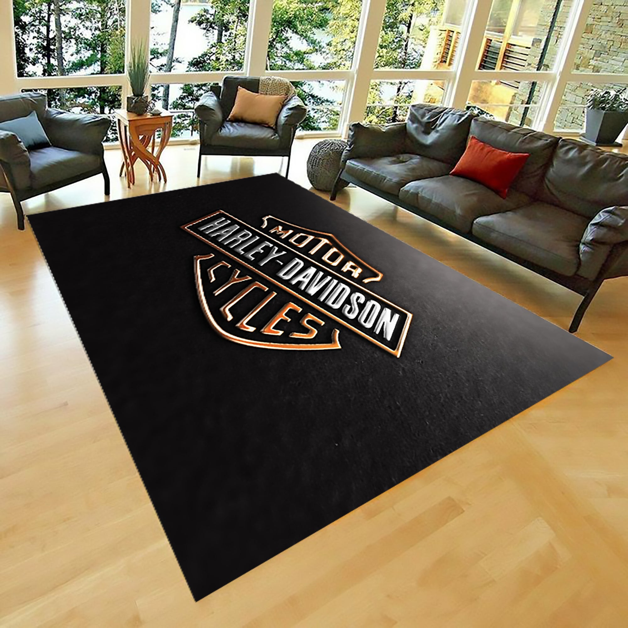 Harley Davidson Rug
