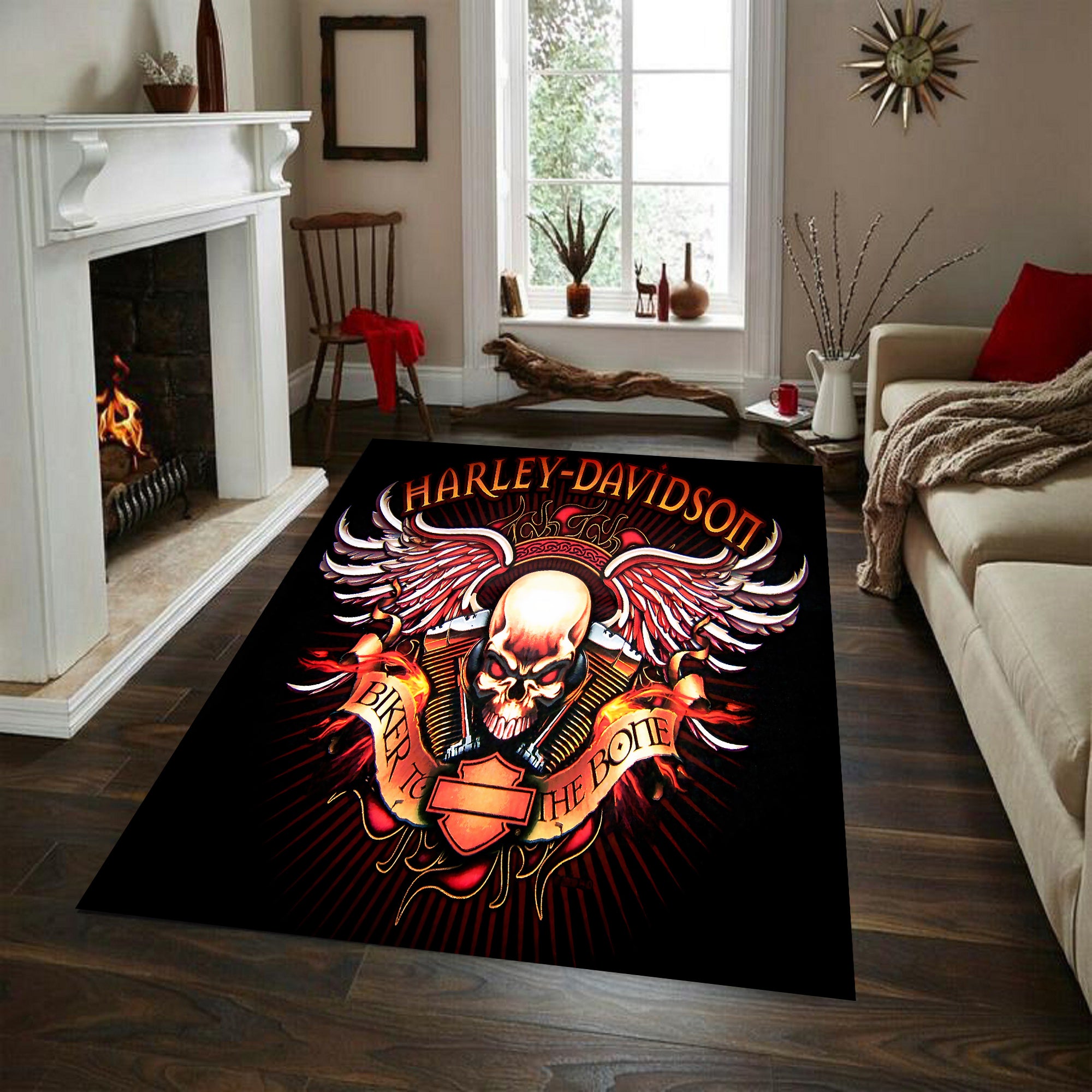 Harley Davidson Rug