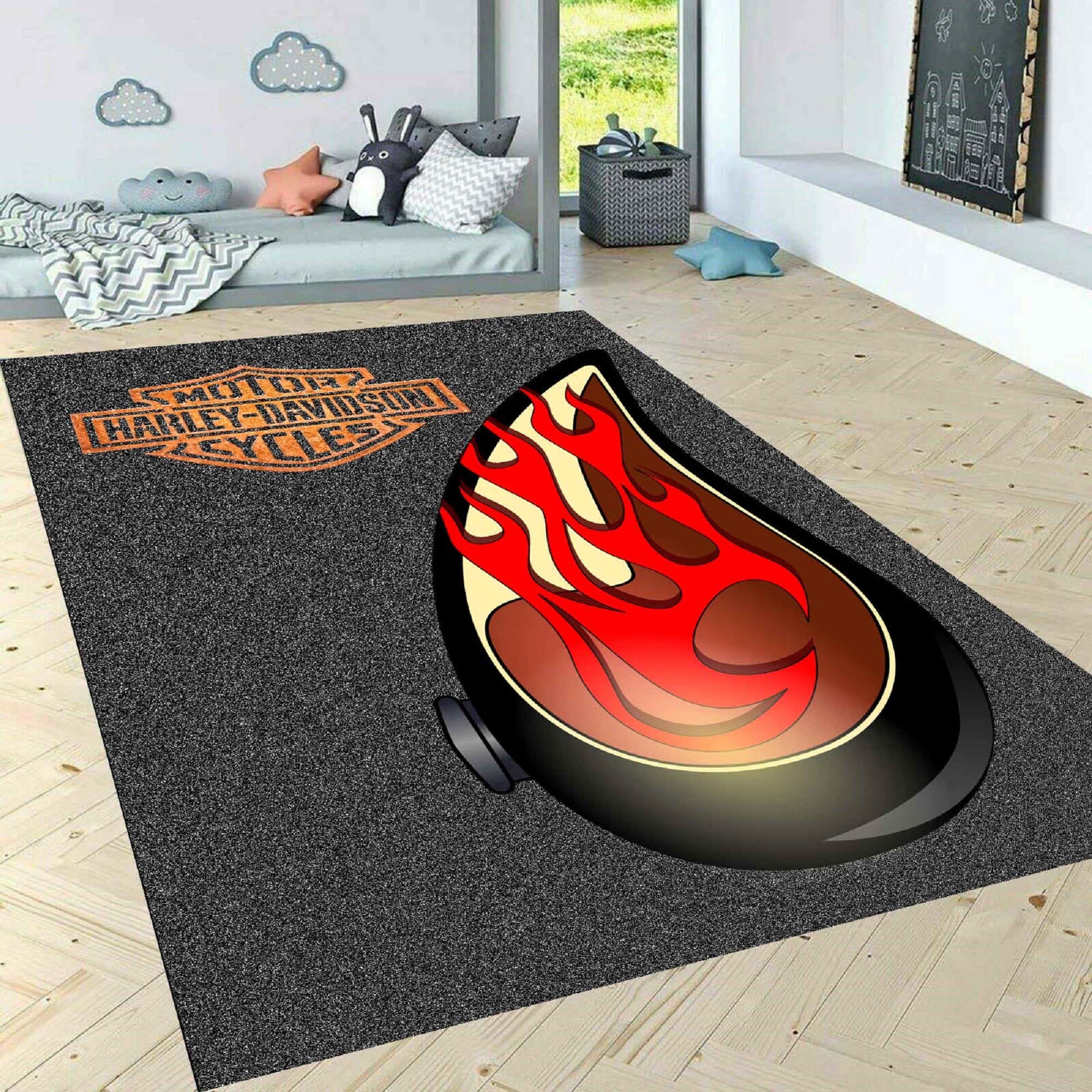 Harley Davidson Rug