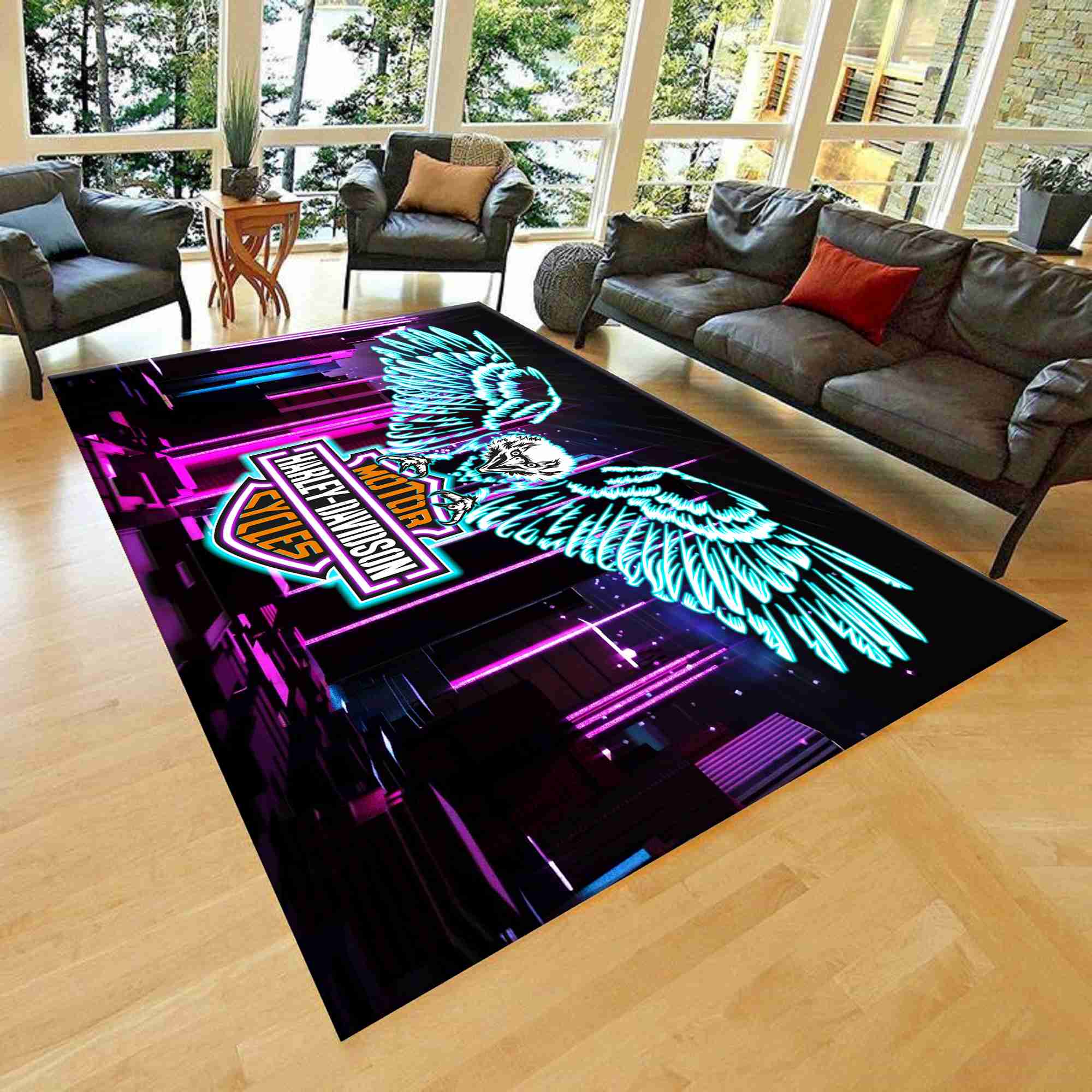 Harley Davidson Rug