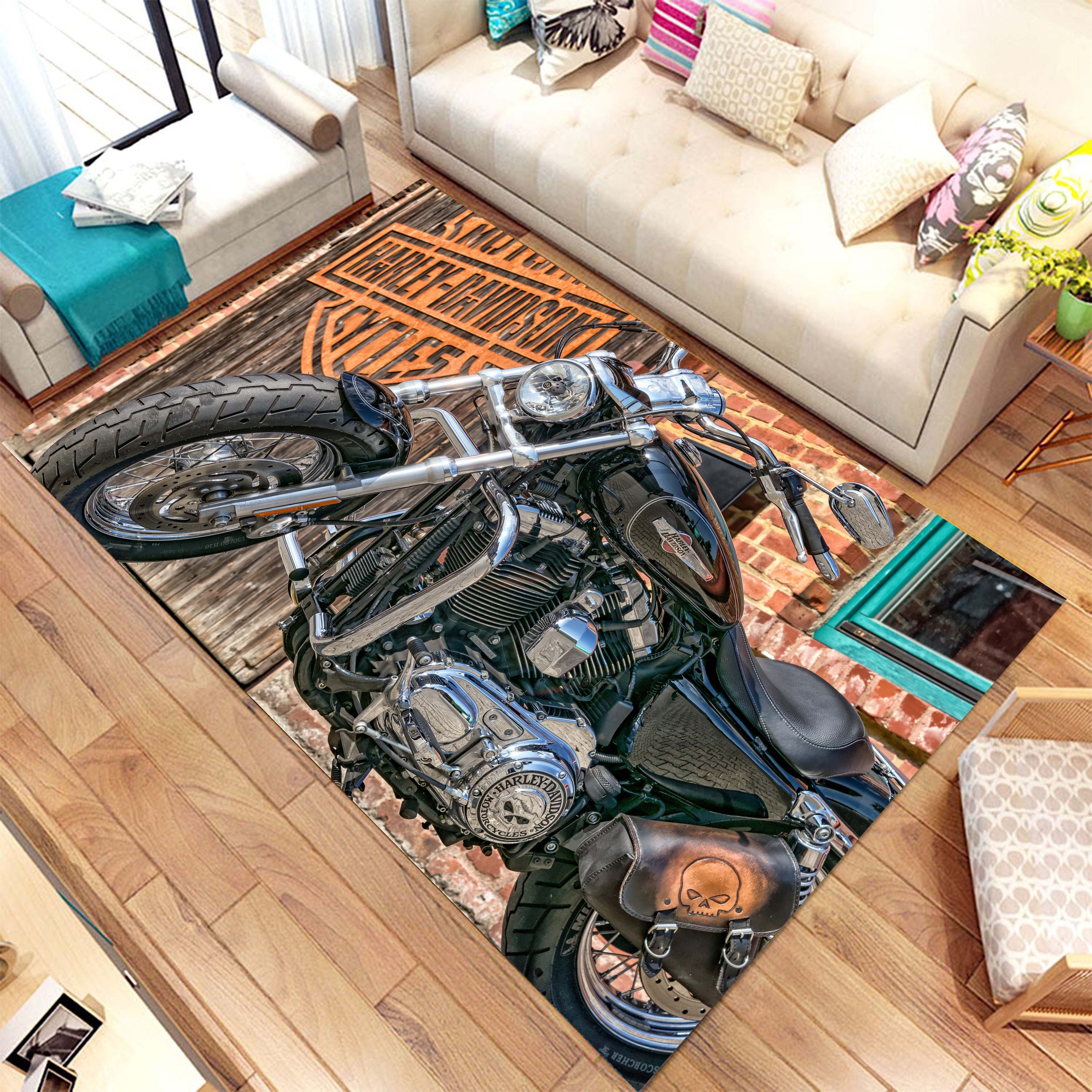 Harley Davidson Rug