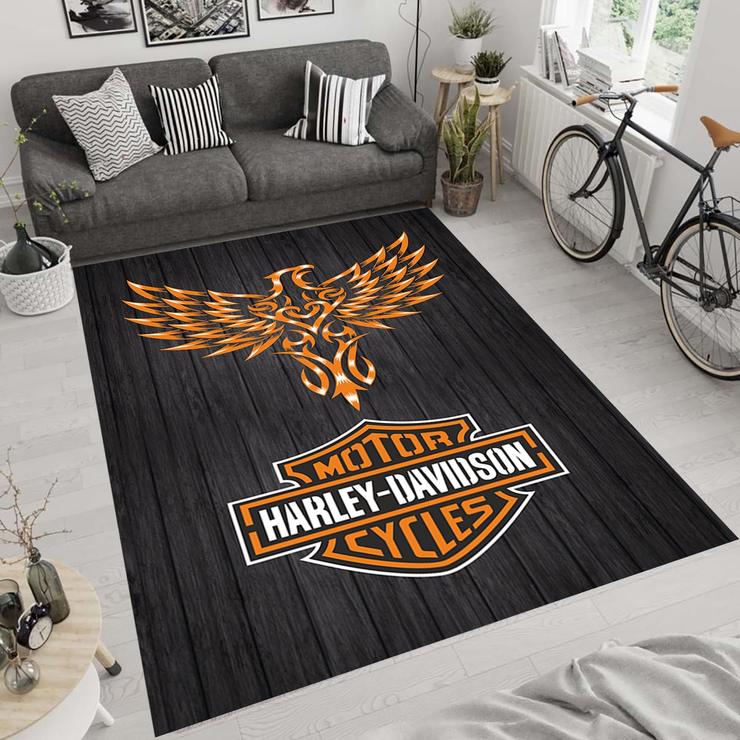 Harley Davidson Rug