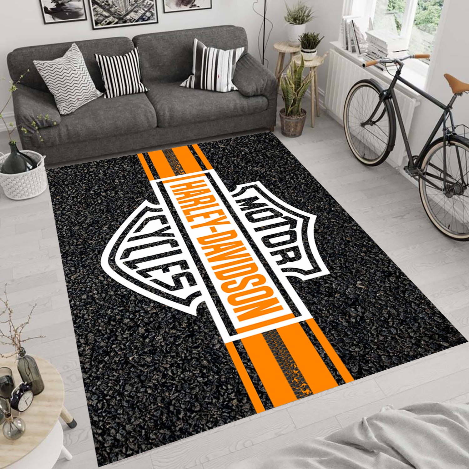 Harley Davidson Rug